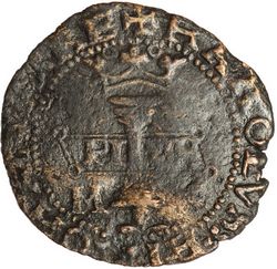 KM uncat 2 Maravedís 1542