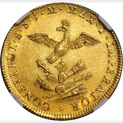 1822 Iturbide 8E reverse