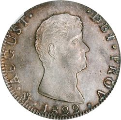 1822 Iturbide 8R obverse 2096