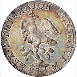 1823 Iturbide 2R reverse