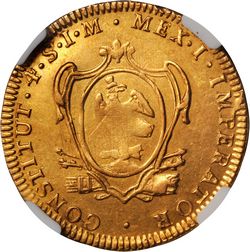 1823 Iturbide 4E reverse