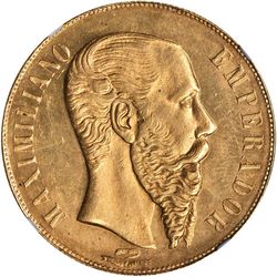 1866 Maximilian 20 2 obverse