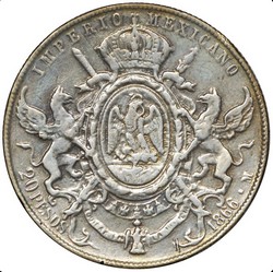 Maximilian 20 counterfeit 2 reverse