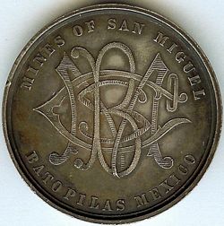 Batopilas silver medal