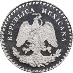 KMX MB22. Platinum Onza reverse