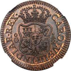 KM PnC1 ½ grano 1769 Mo Go reverse