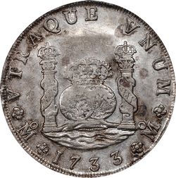 KM 103 8r 1733 Mo F 2
