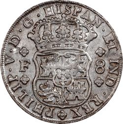 KM 103 8r 1733 Mo F 2 reverse