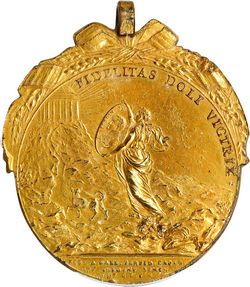 Ferdinand VII Seminario Tridentino reverse