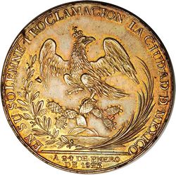 Iturbide Grove 11a brass reverse