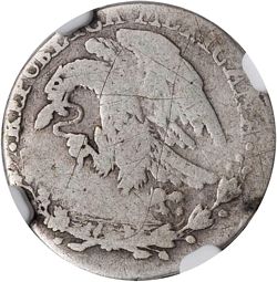 KM 371.1 1r Durango 1824 reverse