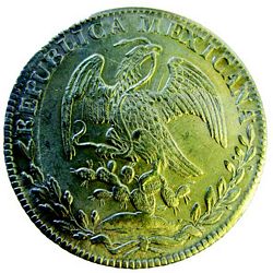 1832 8R British die obverse
