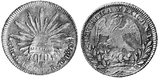 KM 377.9 8 reales 1839 Ho PR