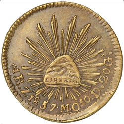 KM 372.10 1857 counterfeit