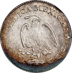 KM 401.1 10c 1868 Chihuahua