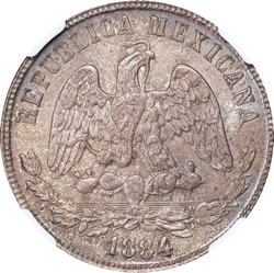 KM 407.4 1884 reverse