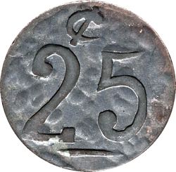 685b Amecameca 25c reverse