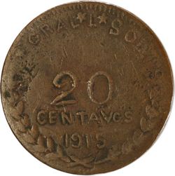 KM 691 20c reverse