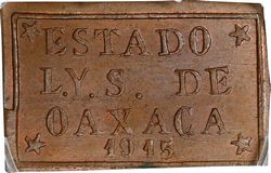Oaxaca 3c obverse