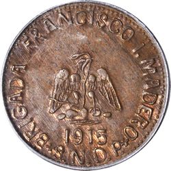 Chiconcuautla 20c reverse