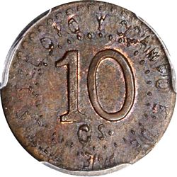 Tetela 10c reverse