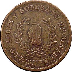 KM 363 ¼ real 1847 Sinaloa