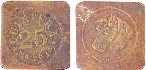 Quintera 25 obverse