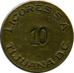 1702 Licores 10c reverse