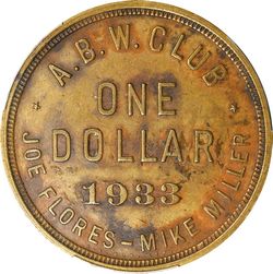 1933 ABW 1 reverse