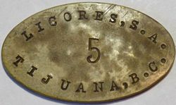 Licores 5 oval