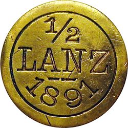 1495 Haltunchen obverse