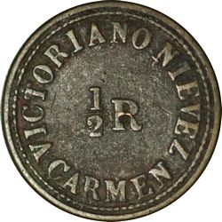 Victoriano Nievez obverse