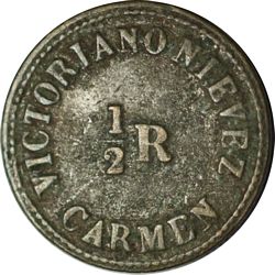 Victoriano Nievez reverse
