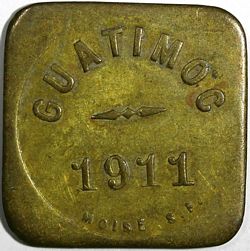 Guatimoc 1196 obverse