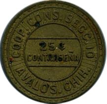 1974 Coop Avalos 25c