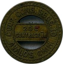 1974 Coop Avalos 25c 1