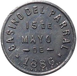 Casino del Parral obverse