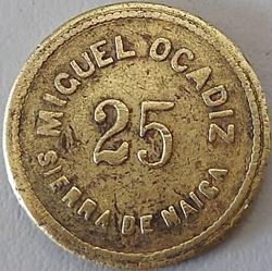 Ocadiz obverse