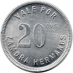 Zamora Hermanos 20 cvs