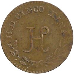 Cinco Minas 2r reverse