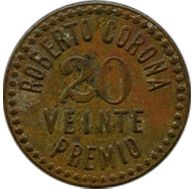 Roberto Corona 20c reverse
