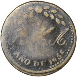1088 Sahuayo 1856 reverse