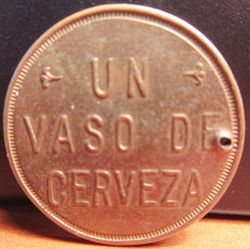 Cerveceria Cuauhtemoc reverse