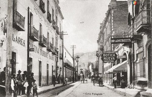 Hotel Iturbide and Calle Zaragoza Monterrey