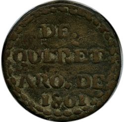 666 Panaderos 1801 reverse