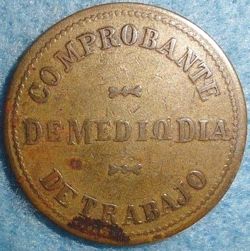 Azucarera Aguila ½ reverse