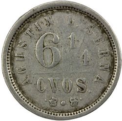 1778 Negociacion del Tiro 6¼c reverse