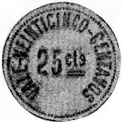 1953 Quitovaquita 25c