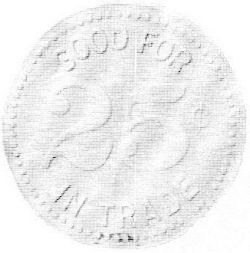 Louis Hioki 25c reverse
