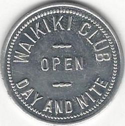 Waikiki Club obverse